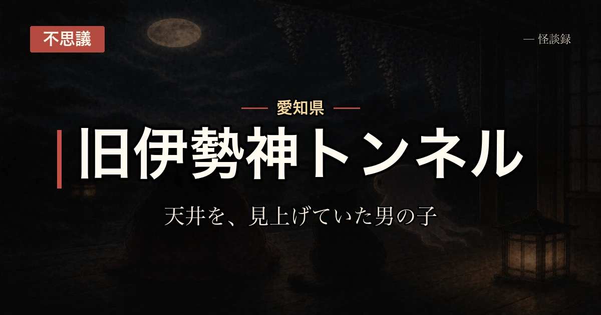 旧伊勢神トンネル、3度目の話