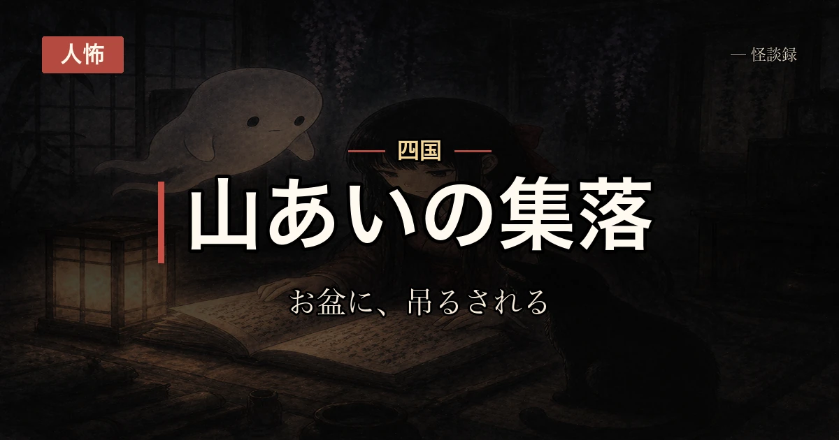 母の実家の集落で、軒先に吊るしてはいけないものの話